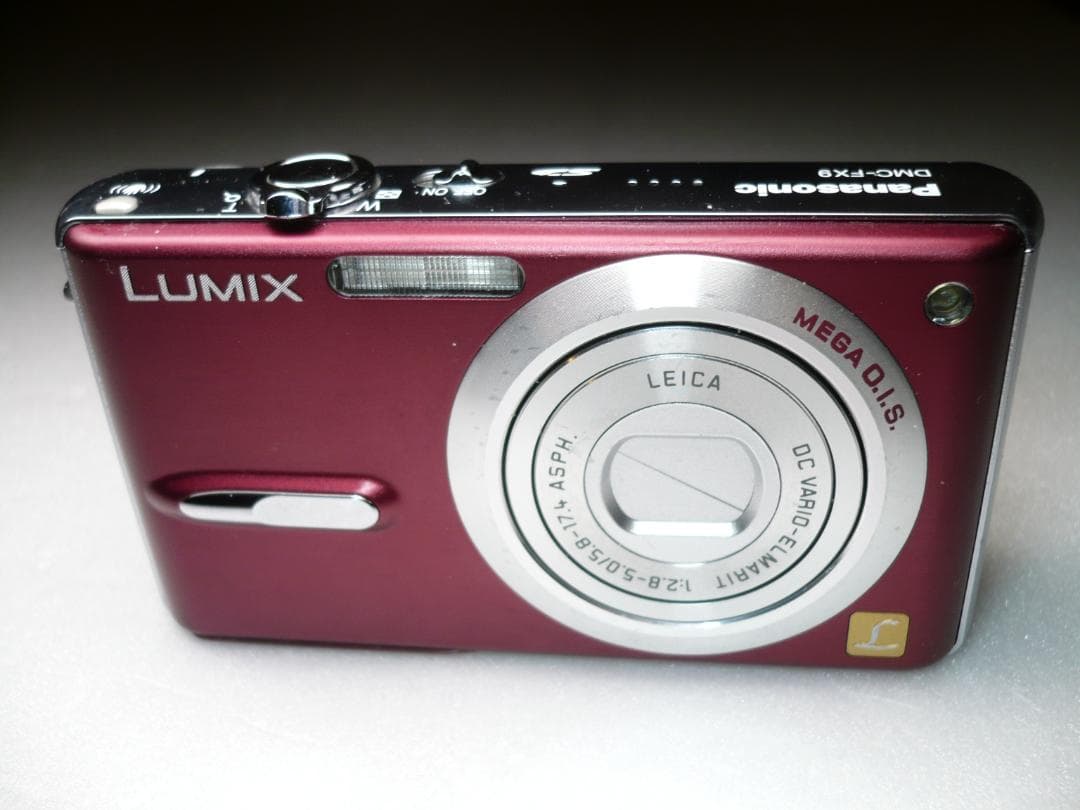 LUMIX★DMC-FX9⭐️極美品⭕️安心の実働品★レッド