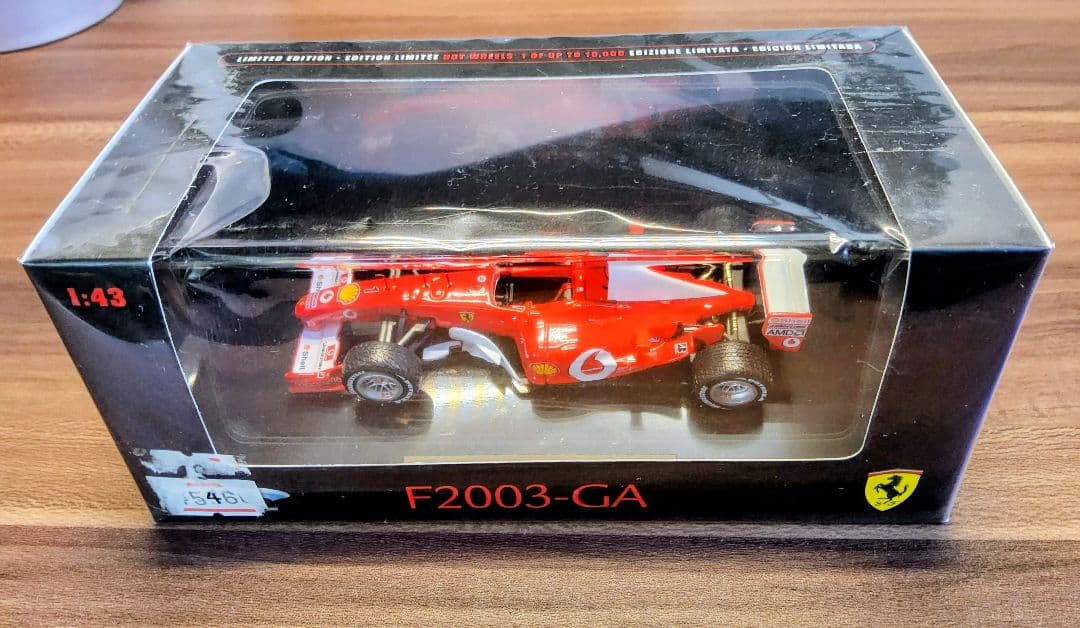 【新品未使用品！】1/43フェラーリ F1 4台セット