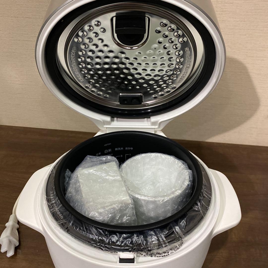 新品　BALMUDA The Gohan K03A-WH 炊飯器 白 ホワイト