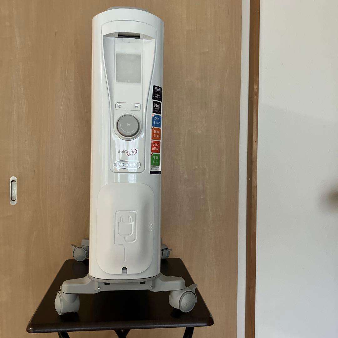 オイルヒーター キャスター付き ホワイト