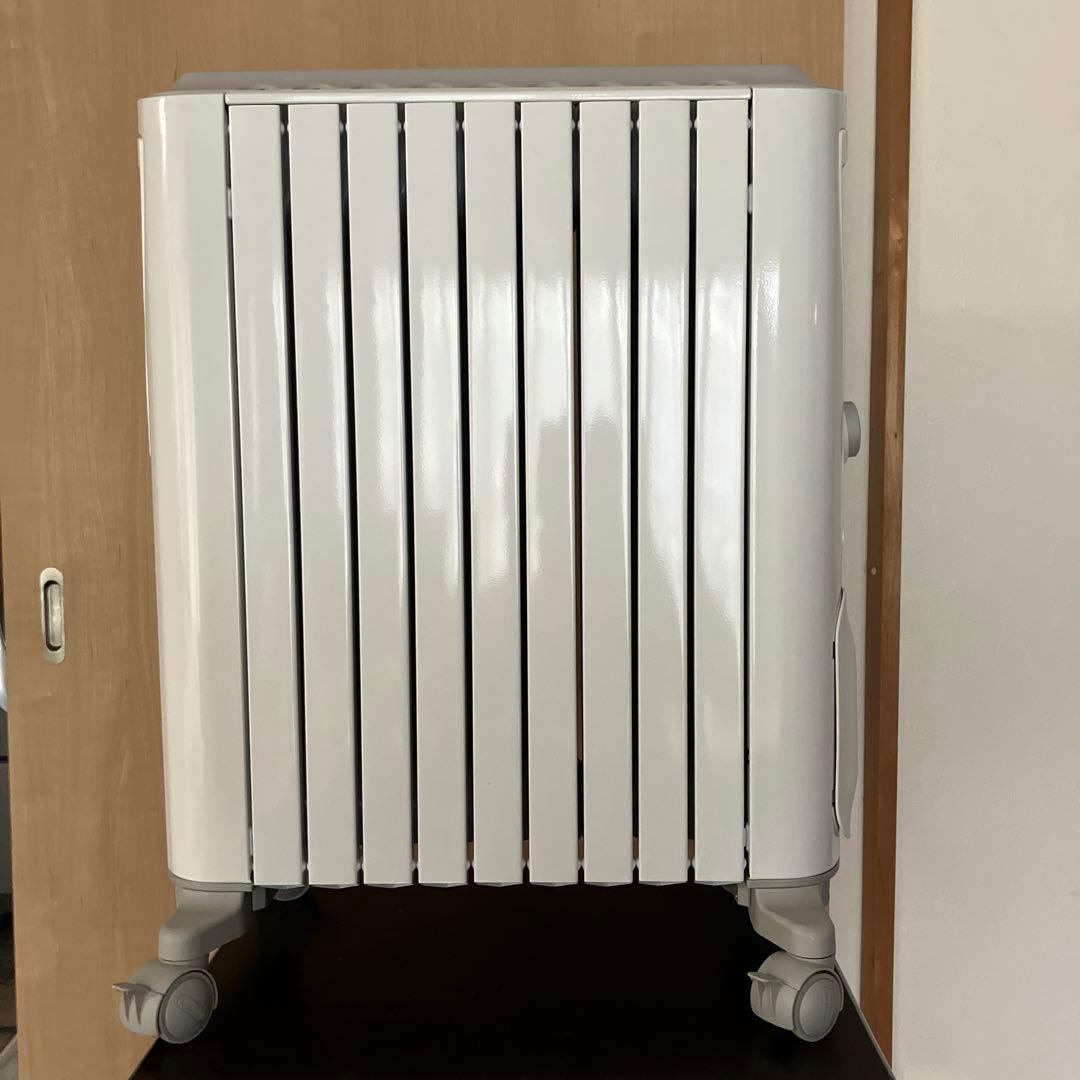 オイルヒーター キャスター付き ホワイト