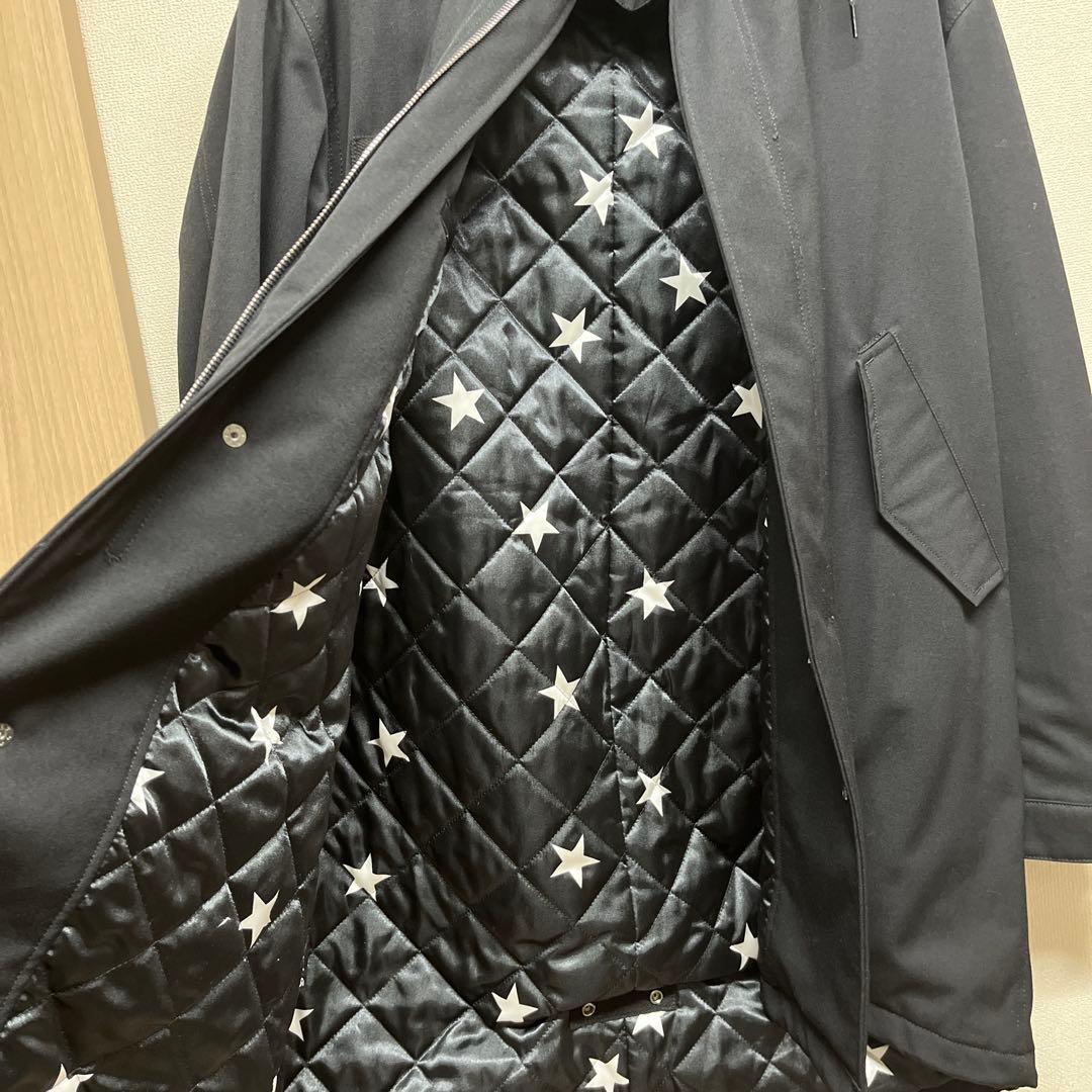 SOPHNET. 16AW 2レイヤーモッズコート 黒　サイズM