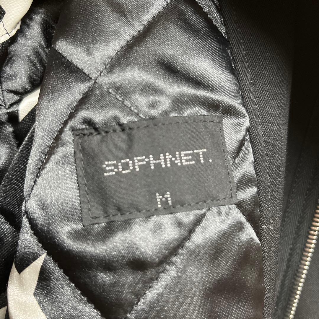 SOPHNET. 16AW 2レイヤーモッズコート 黒　サイズM