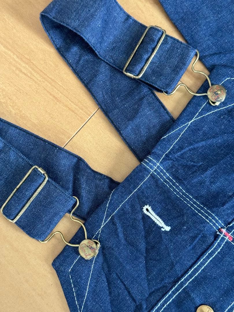 RED CAMEL 50s 60s USA デニムオーバーオール デッドストック
