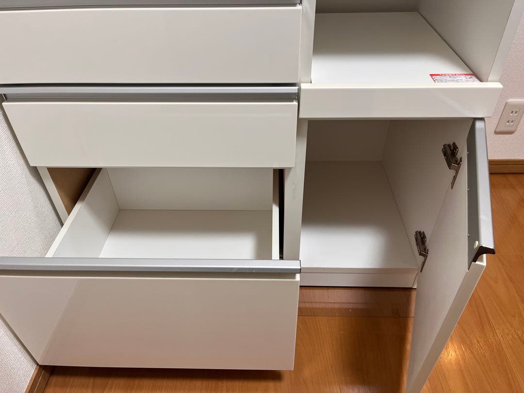 【sjbnd様】ニトリ　食器棚　キッチンカウンターレジューム 90