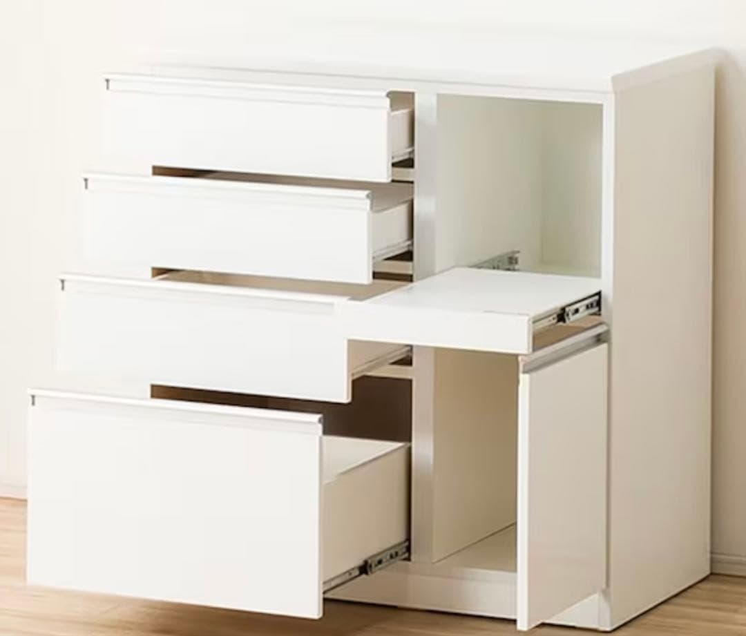 【sjbnd様】ニトリ　食器棚　キッチンカウンターレジューム 90