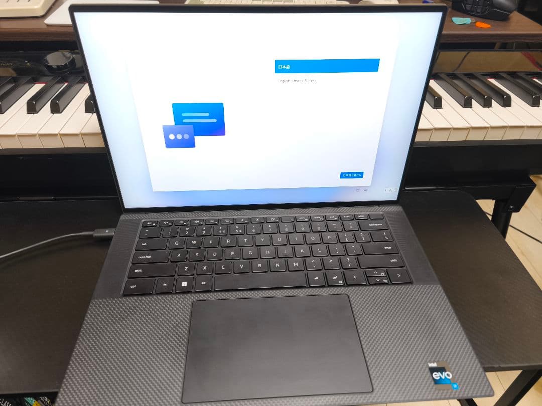 Dell XPS 15 ノートPC 32GB 2TB USキーボード