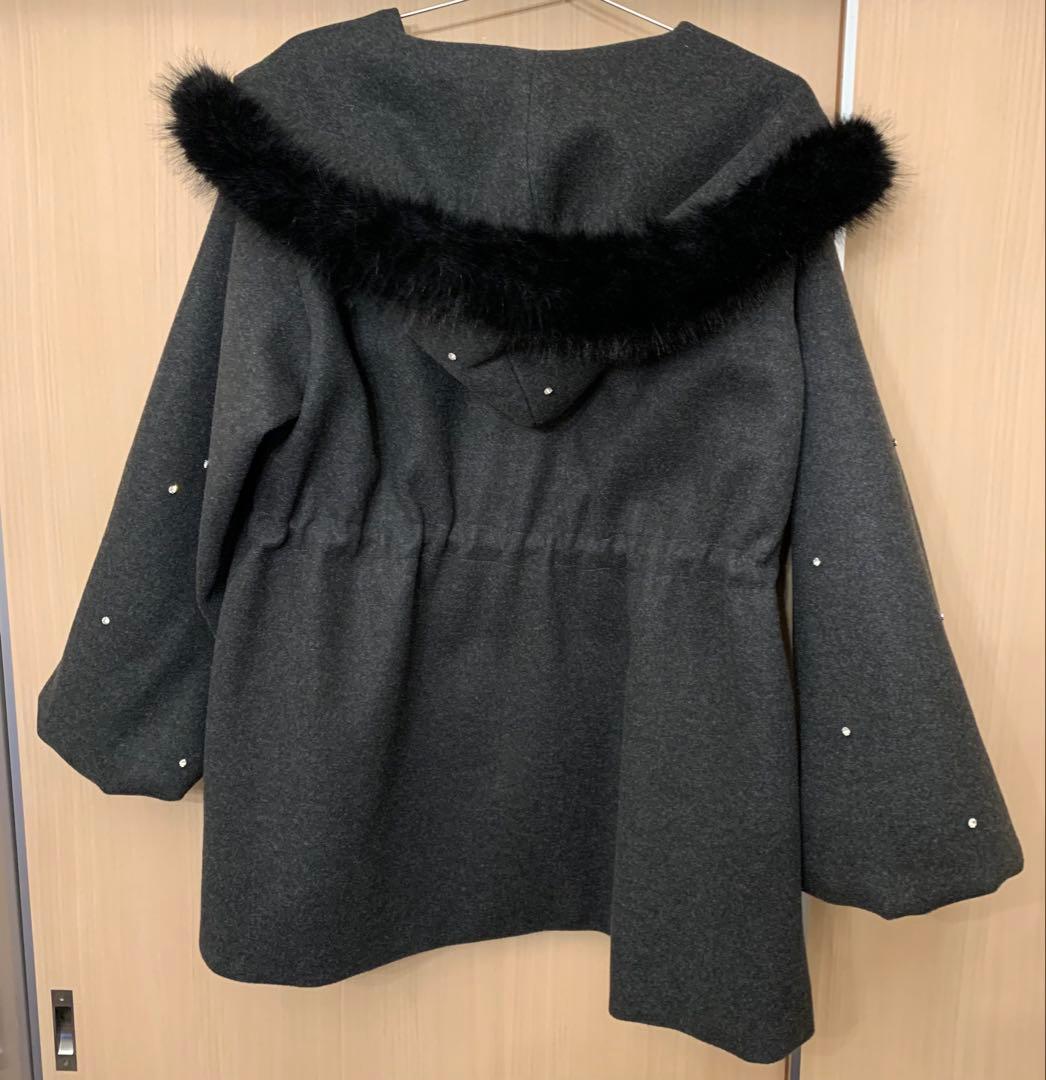 ビジュー付き女の子コートone after another NICE CLAUP