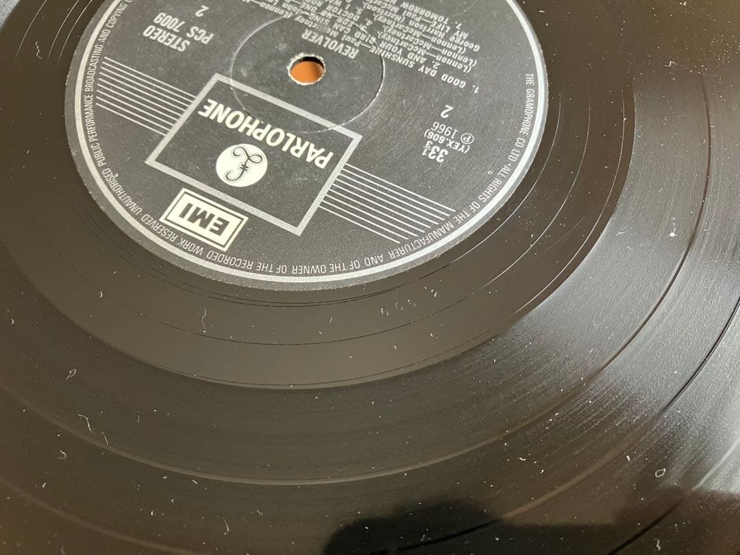 Beatles/REVOLVER UK盤 両面一桁スタンパーR/A稀少盤良音!