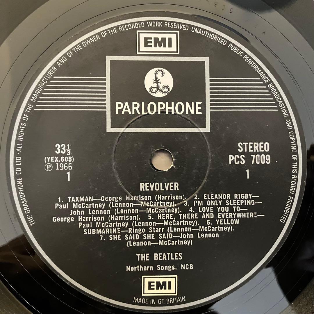 Beatles/REVOLVER UK盤 両面一桁スタンパーR/A稀少盤良音!