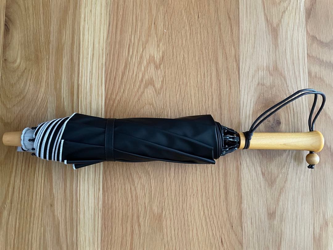 サンバリア100 折りたたみ日傘 ２段折 / mokuグレー