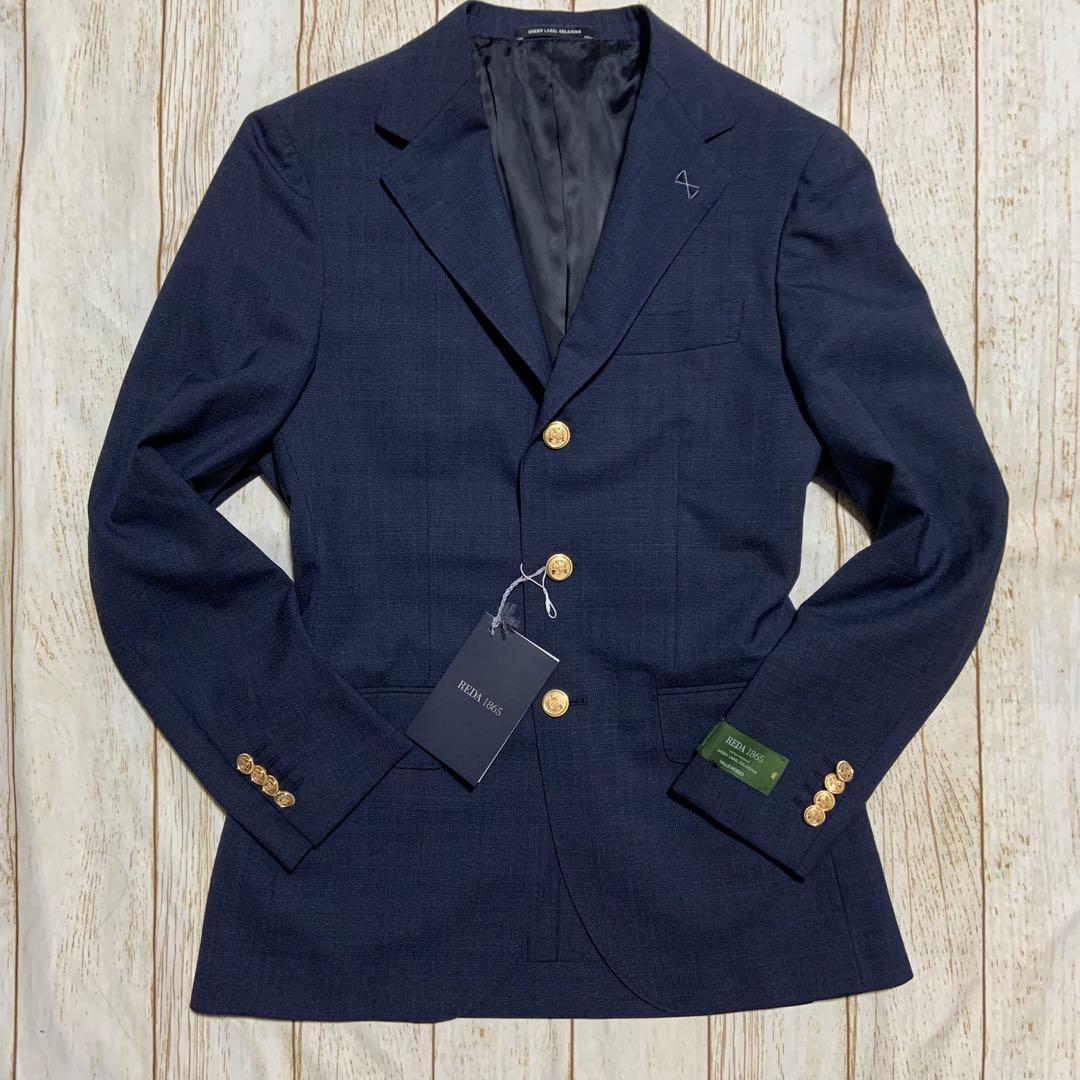ユナイテッドアローズ　テーラードジャケット　金ボタン　紺ブレ　新品未使用