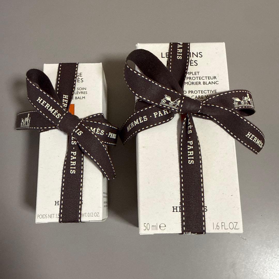 レマンエルメス　ハンドクリーム と　ルージュエルメス　リップバーム　2点セット