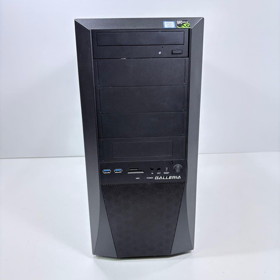 ゲーミングPC i7 7700K GTX1060 ガレリア ボートナイト快適