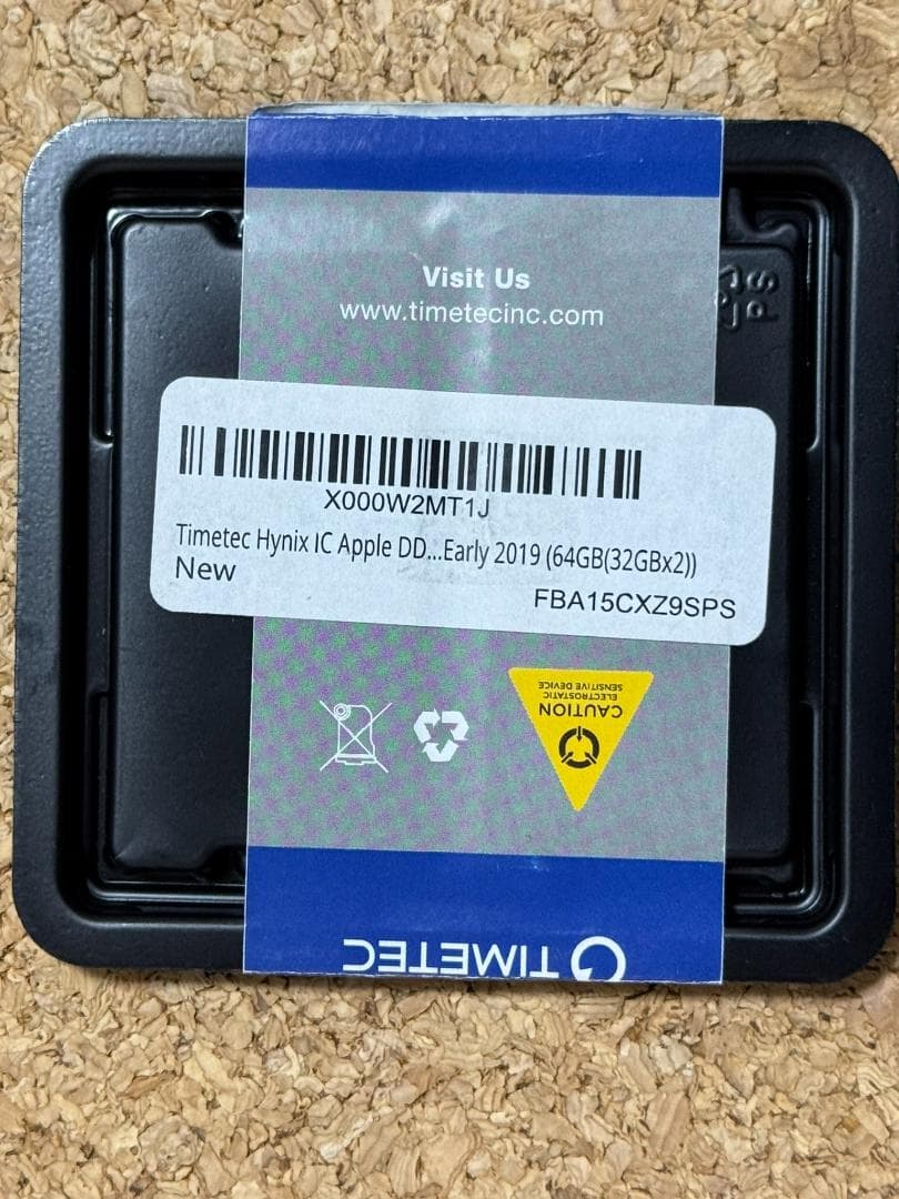 【中古】TIMETECH DDR4 SODIMM 64GB(Mac mini用)