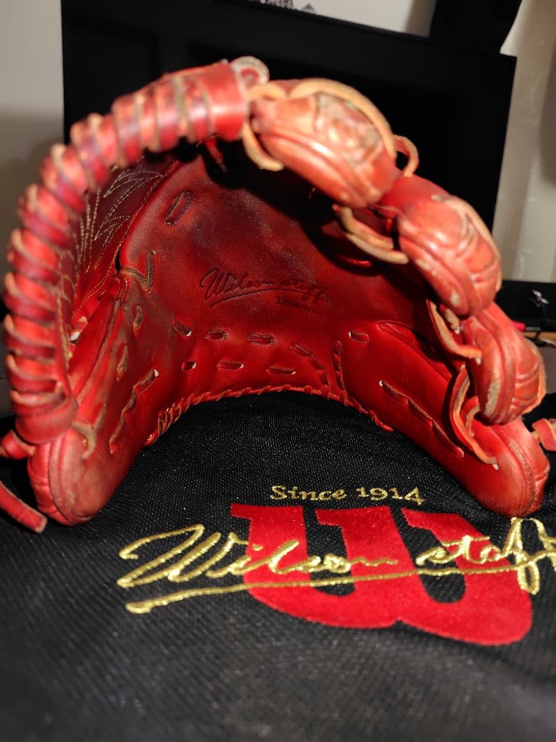 Wilson 硬式　ピッチャー用　グローブ　硬少し残　投手用グラブ
