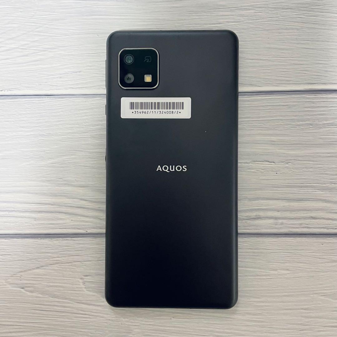 【ほぼ未使用】SHARP AQUOS sense4 basic 本体 ブラック
