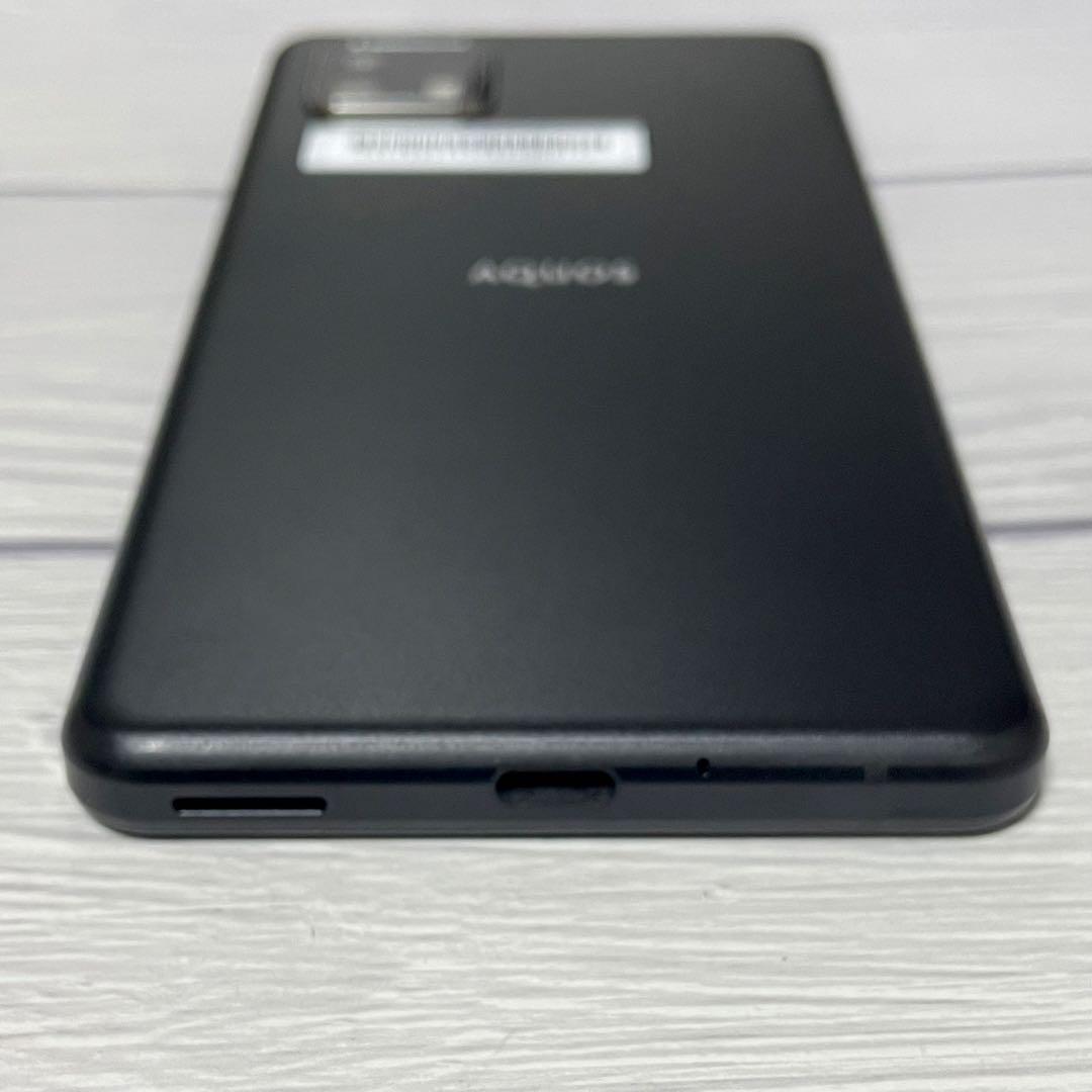 【ほぼ未使用】SHARP AQUOS sense4 basic 本体 ブラック