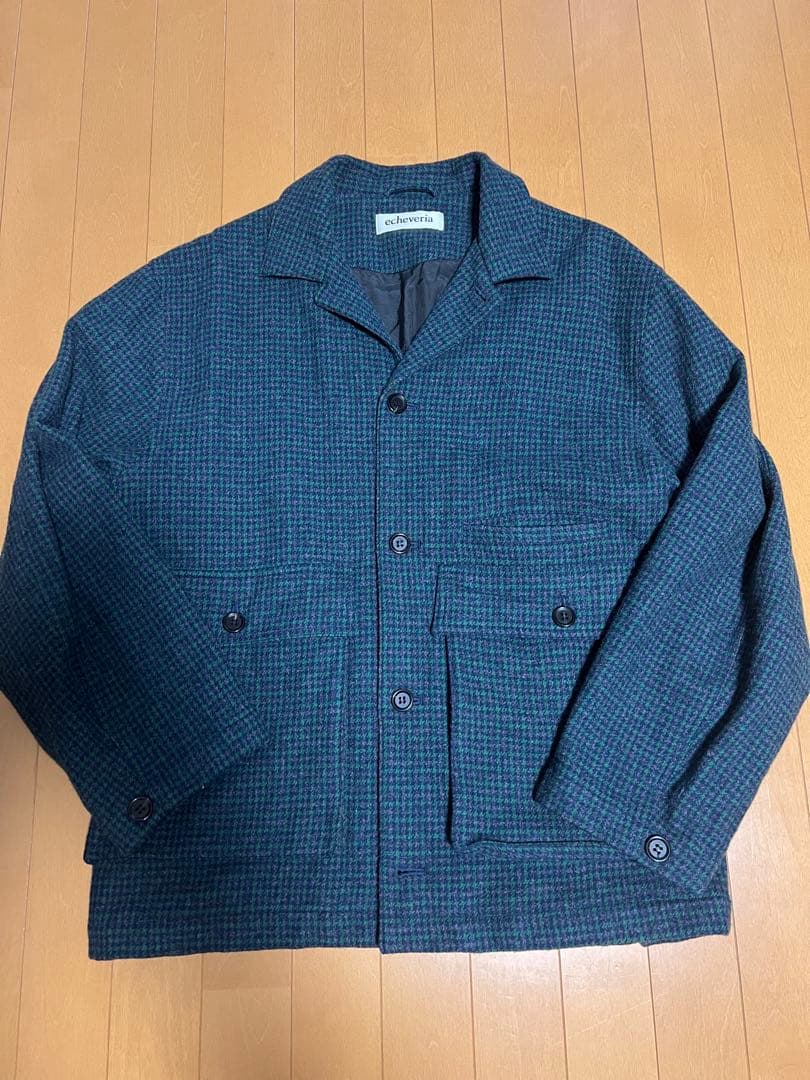 ジャケット・アウター echeveria alpaca wool trip jkt OVY