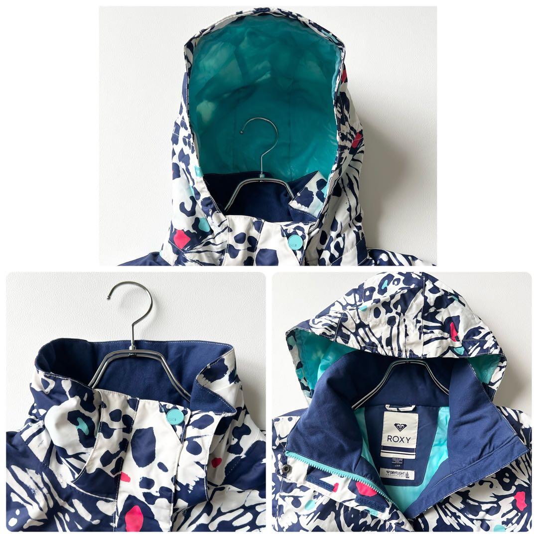 3249 ROXYジャケット パンツ 上下セット トロピカル RECCO付き