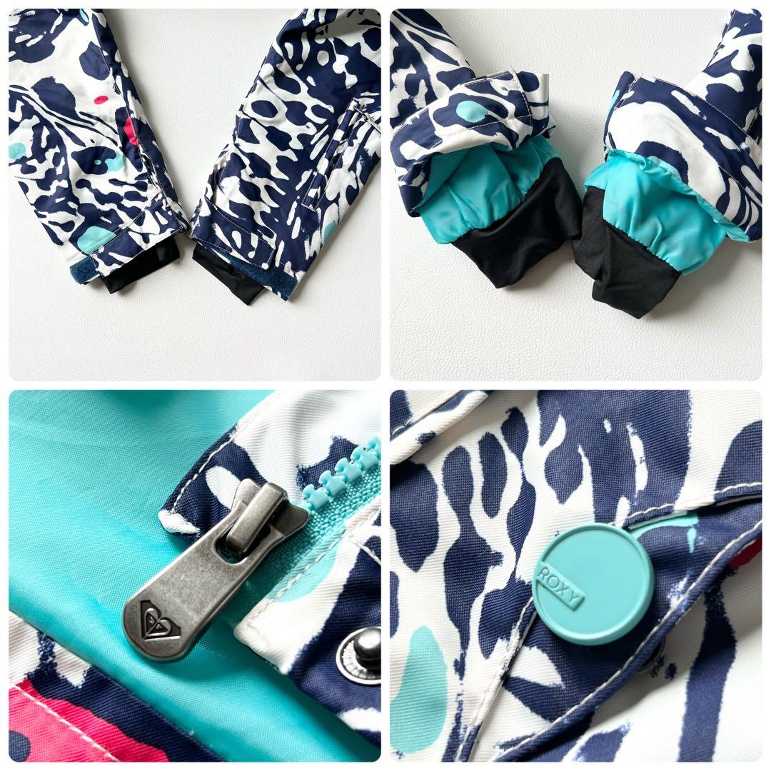 3249 ROXYジャケット パンツ 上下セット トロピカル RECCO付き