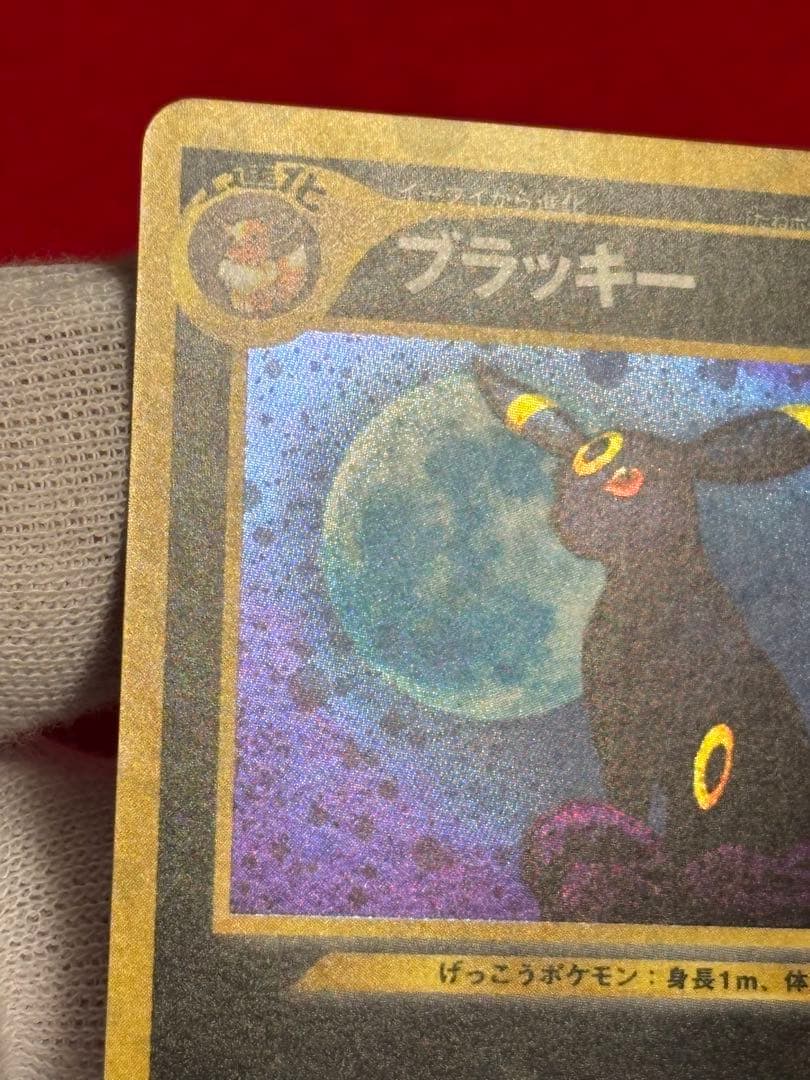 ポケモンカード ブラッキー 旧裏面 遺跡をこえて… No.197 渦巻きホロ有り