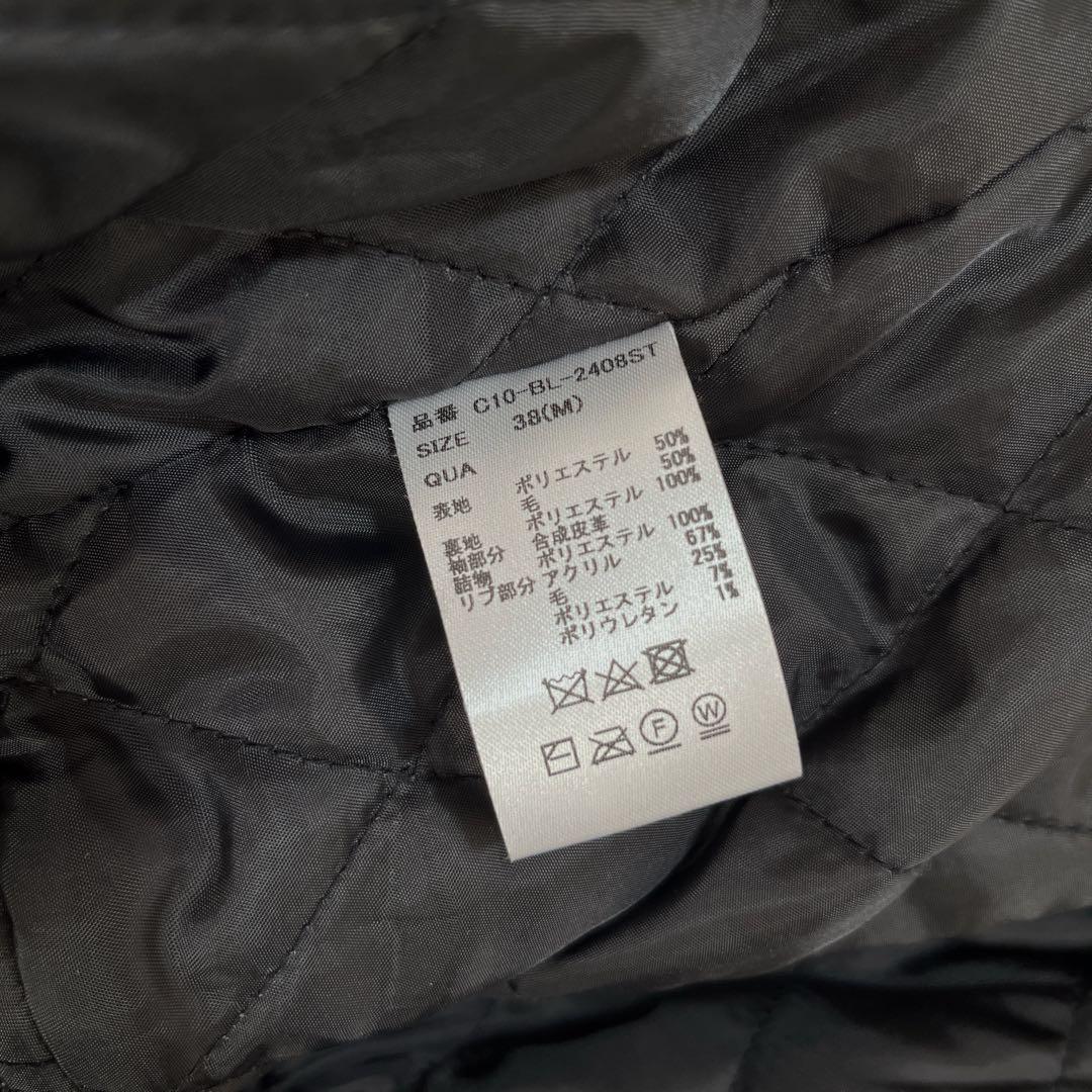 【美品】オンライン即完売 CRONOS スタジアム ジャケット ブラック M