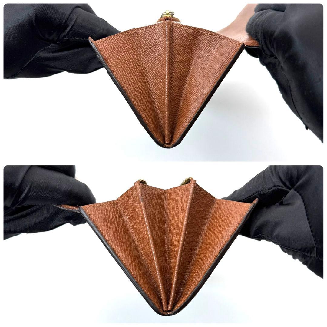 良品 ルイヴィトン モノグラム ポルトフォイユ サラ 財布 茶色 10カード .