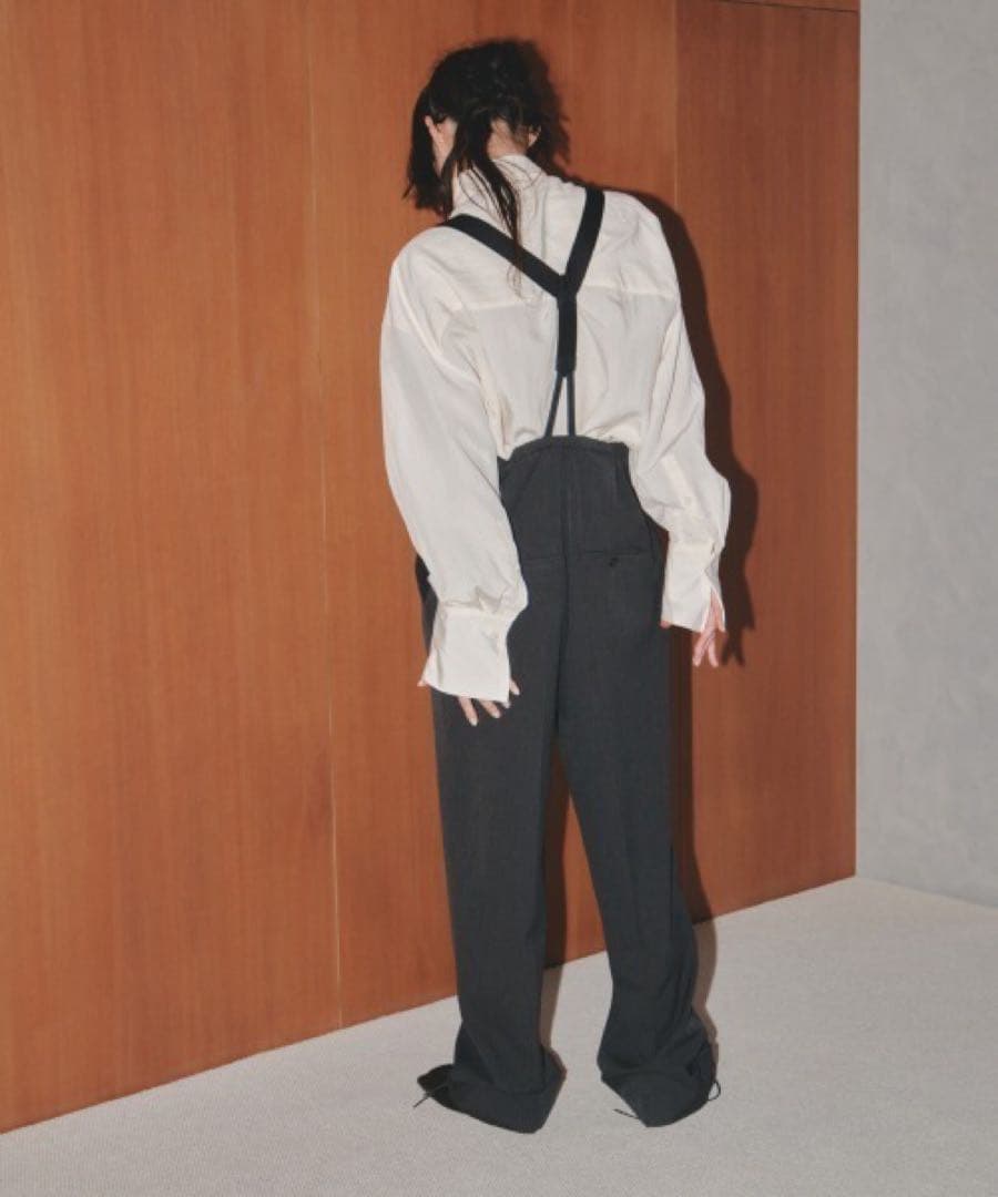 TODAYFUL トゥデイフル★サスペンダーハイウエストパンツ 38