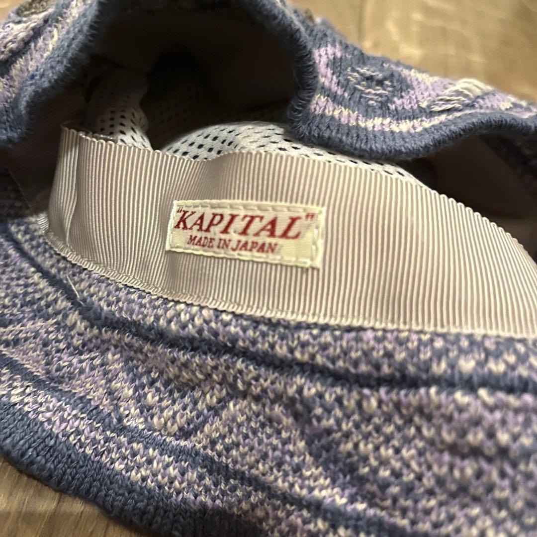 KAPITAL キャピタル GAUDY 7G ニット バケット ハット