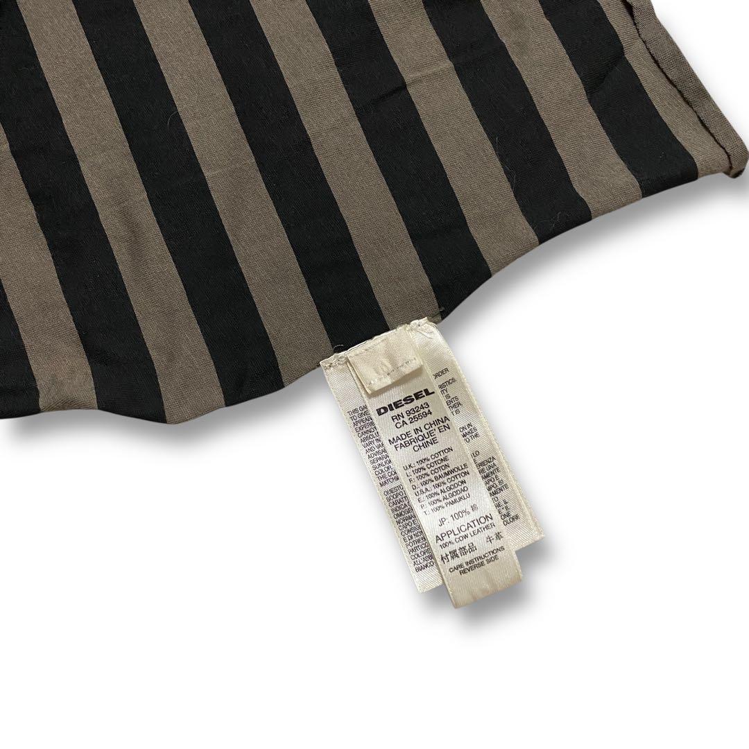 小物 DIESEL border pattern super big stole