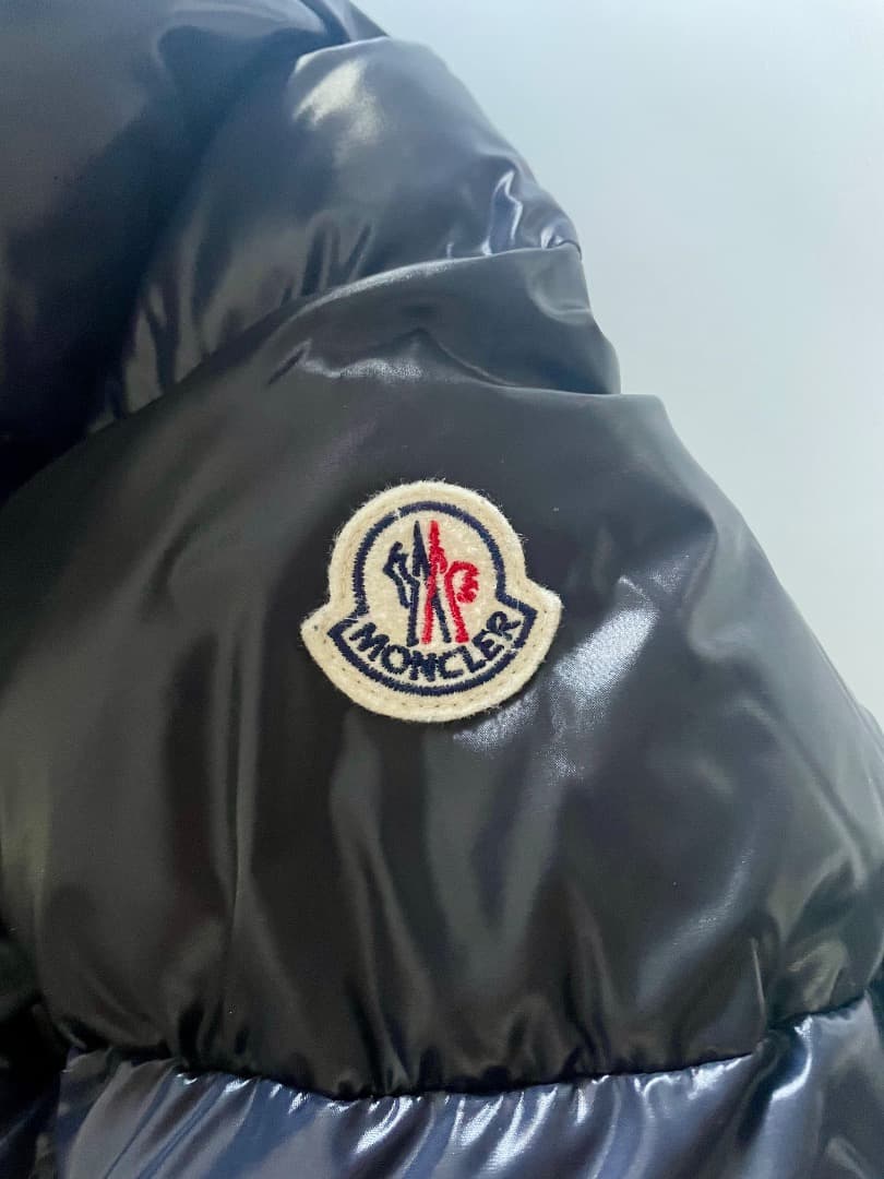 【美品】モンクレール　ゲイリーダウンジャケット メンズ ネイビー３/L