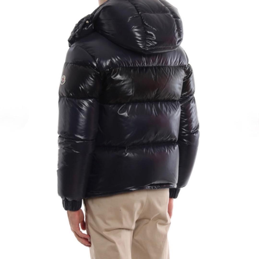 【美品】モンクレール　ゲイリーダウンジャケット メンズ ネイビー３/L
