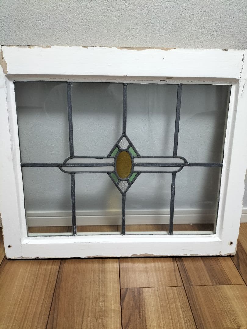 ステンドグラス　イギリス　アンティーク