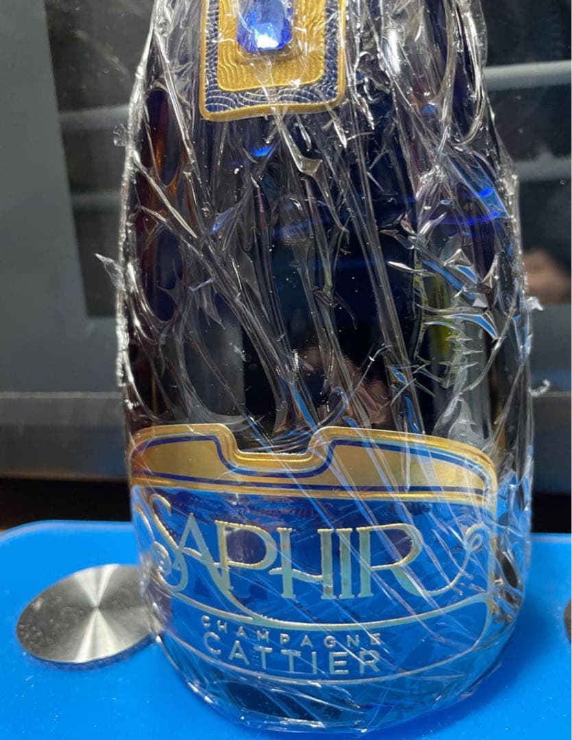 Cattier キャティアブリュット　サファイアゴールド　箱なし　750ml