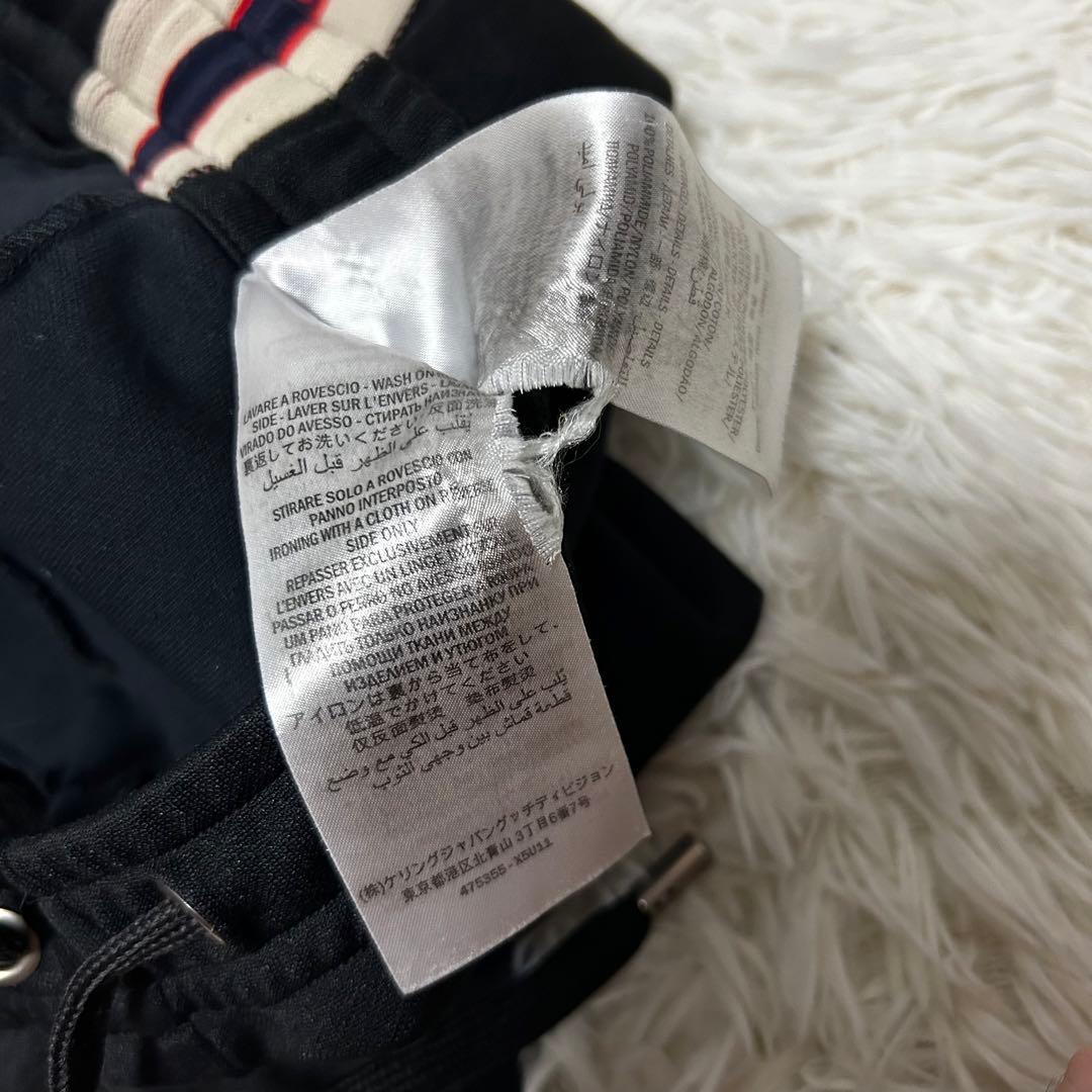 美品　GUCCI グッチ　テクニカルハーフパンツ　サイドライン　ブラック　綿