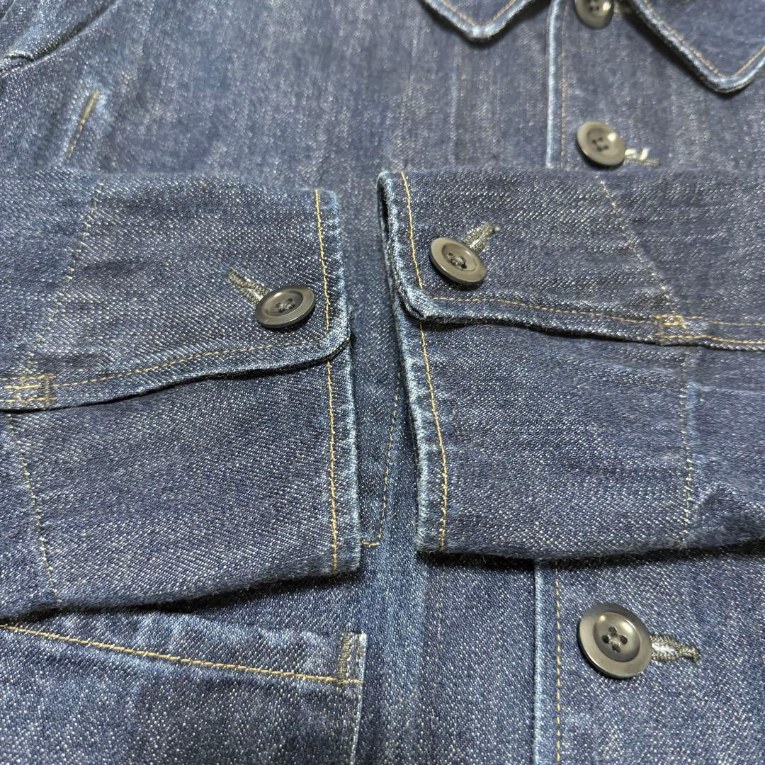 【美品✨】MHL CANTON OVERALLS デニムジャケット カバーオール