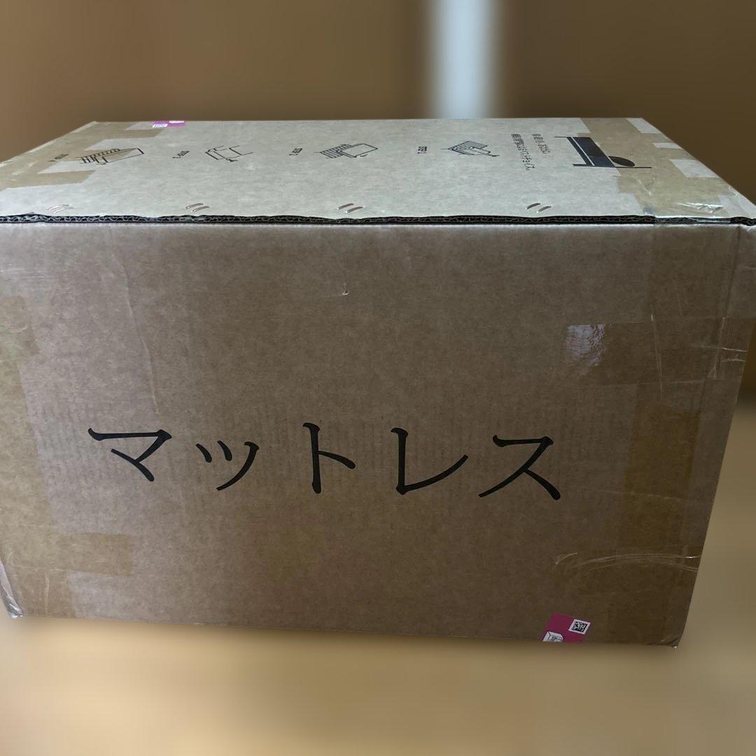 マットレス シングル 195長さ x 97幅 x 20厚み cm ホワイト