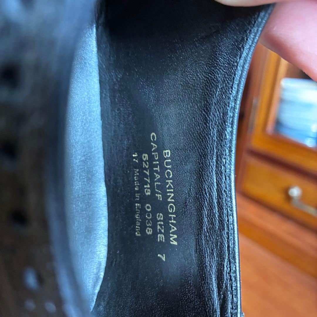 極美品loake 1880 buckingham バッキンガム　ビジネスシューズ
