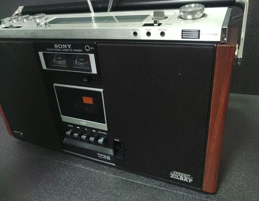 希少　良品　SONY　CF-6600　STEREO ZILBA'P　ラジカセ