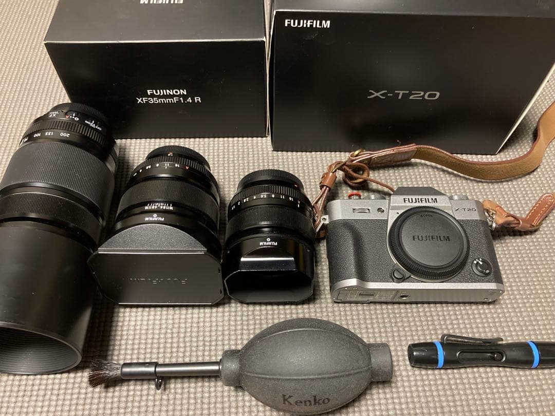 富士フイルム XT20 カメラ・レンズ3本セット