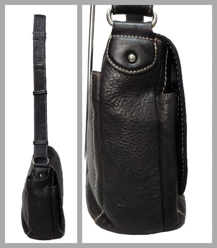 土屋鞄 ショルダー メッセンジャー バッグ トーンオイルヌメ 斜め掛け レザー