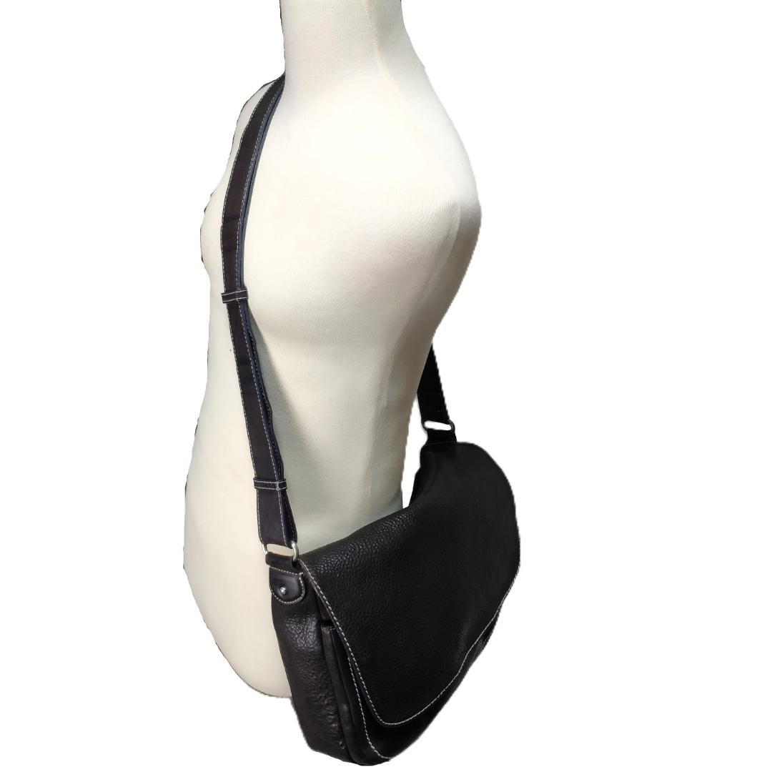 土屋鞄 ショルダー メッセンジャー バッグ トーンオイルヌメ 斜め掛け レザー