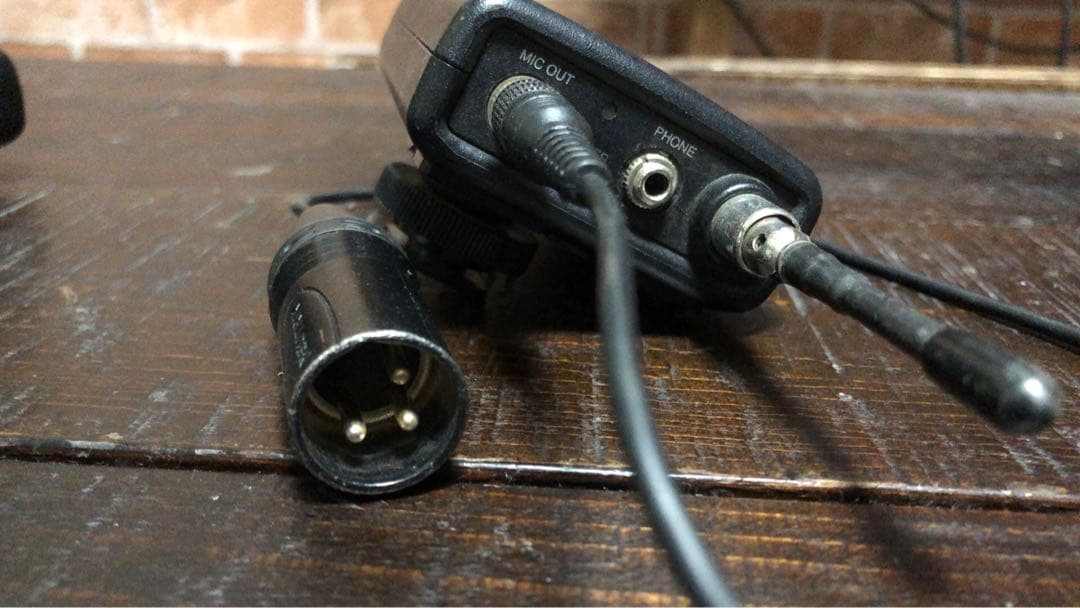 AZDEN ワイヤレスマイク　105LT ENG