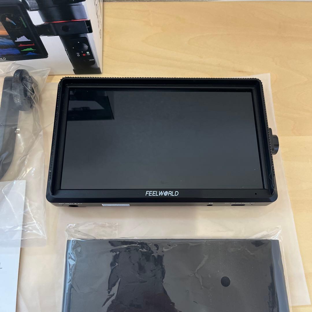 Feelworld FW568 V3 カメラ用モニター 6インチフィールワールド