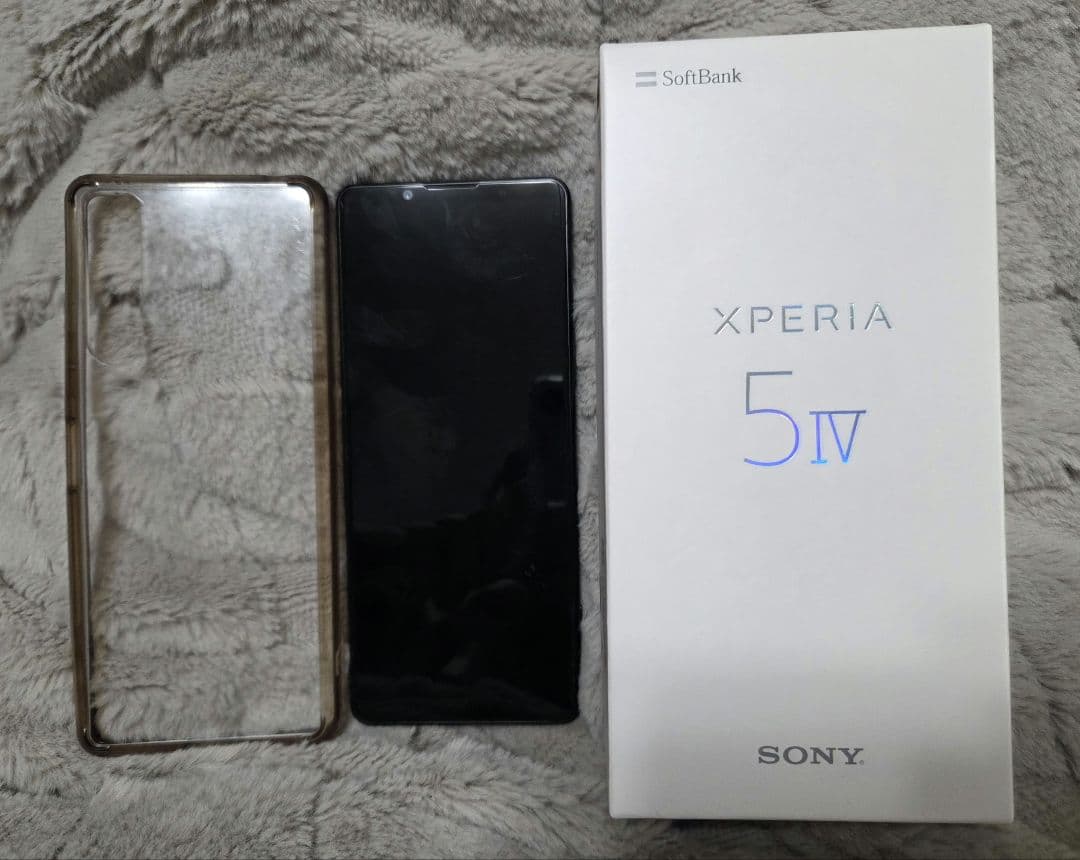 美品 Xperia5IV本体 ブラック SoftBank版 SIMフリー
