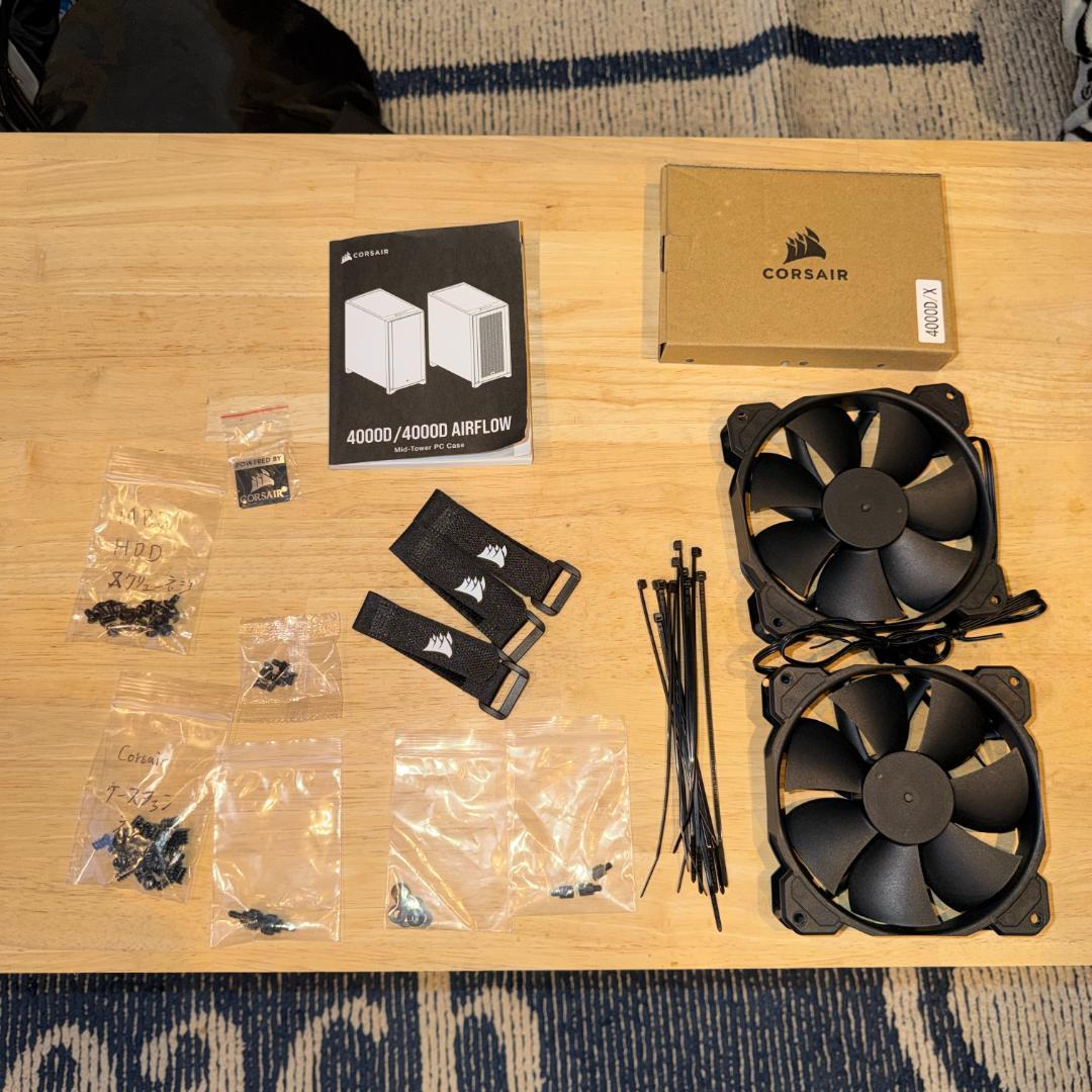 大サービス品有り CORSAIR 4000D ミドルタワーPCケース