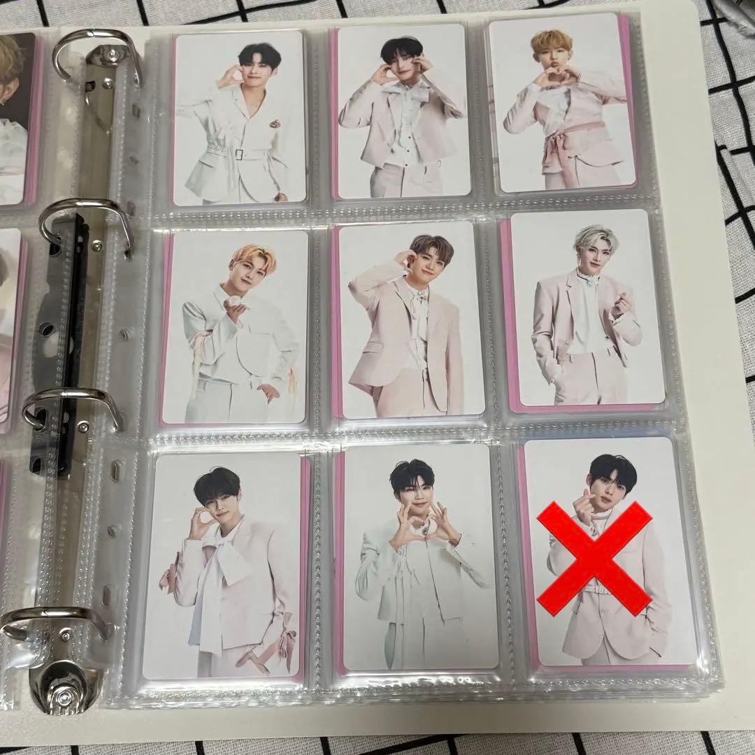 ZB1 ゼベワン　日本　ファンコン　ラントレ　トレカ　コンプリートセット