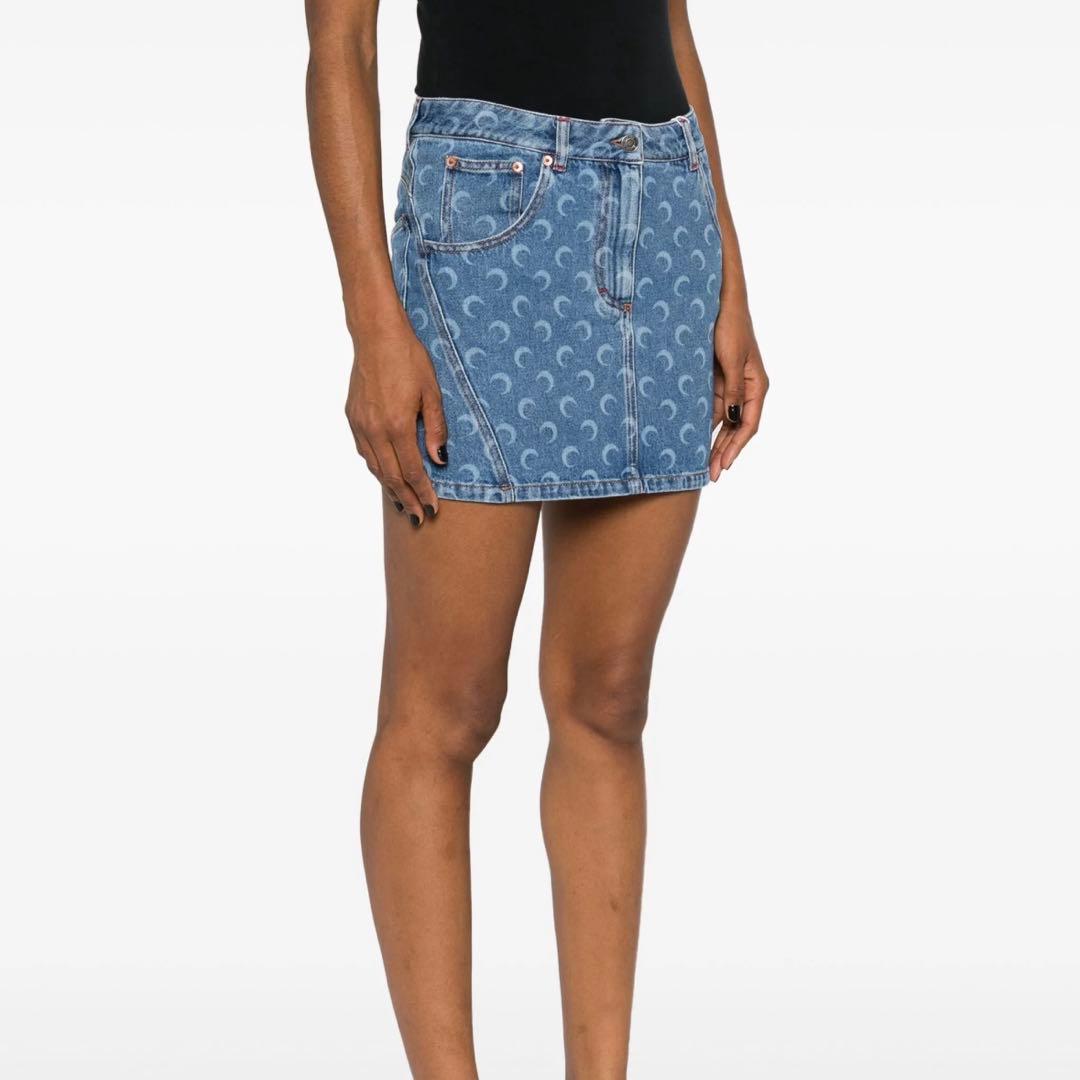 MARINE SERRE デニムミニスカート