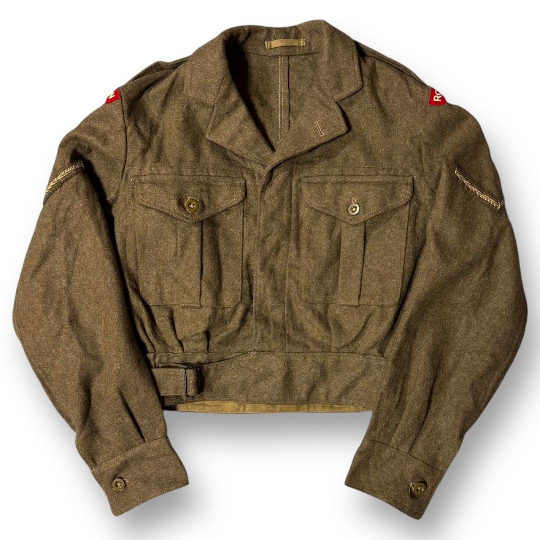 50s イギリス軍 バトルドレスジャケット  ANGLIAN 短丈